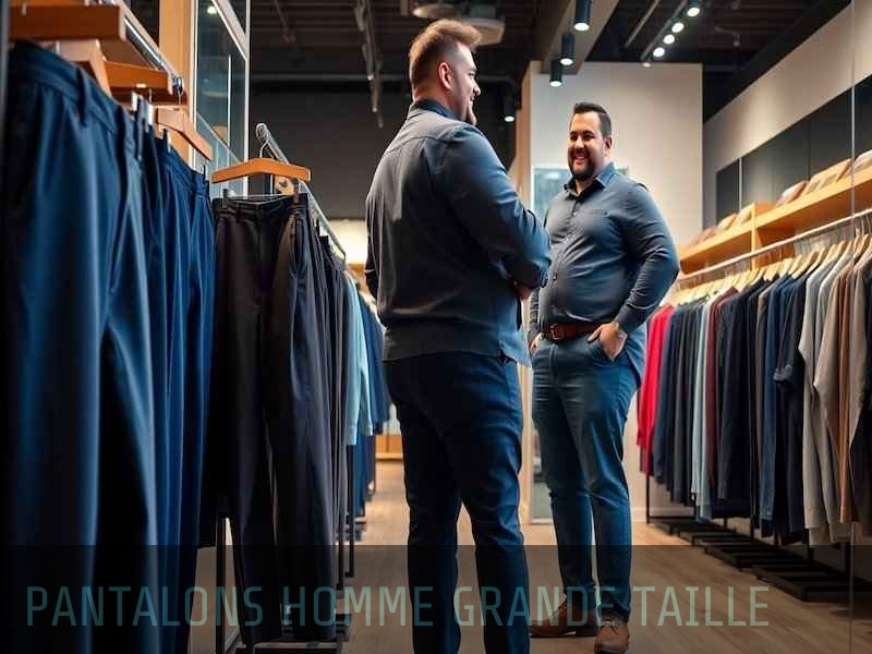 Pantalons homme grande taille
